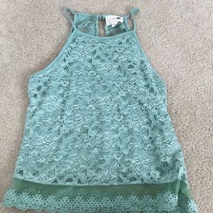 lace tank top